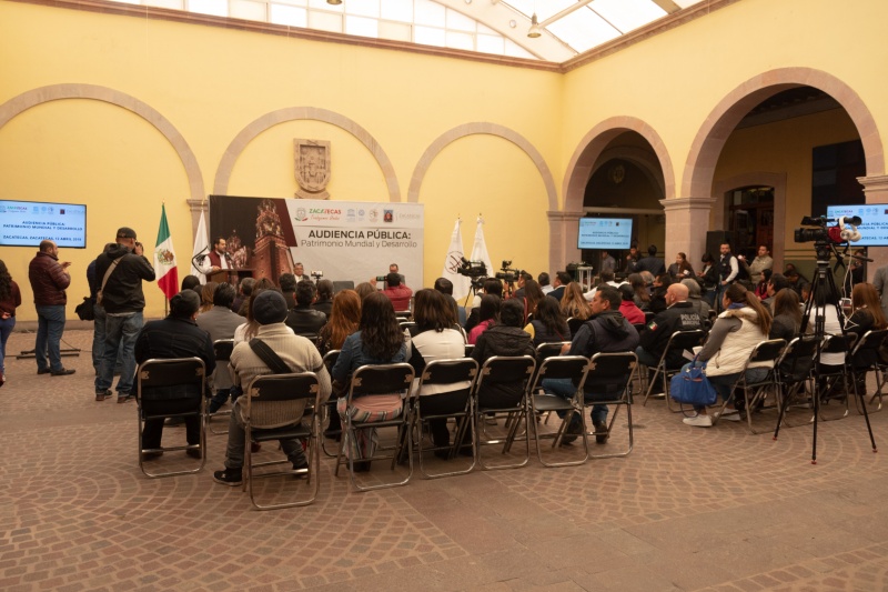 Audiencia Pública: Patrimonio Mundial y Desarrollo. Zacatecas - Instituto Regional del Patrimonio Mundial Zacatecas Centro Categoría 2