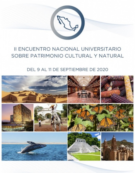 II Encuentro Nacional Universitario sobre Patrimonio Cultural y Natural. - Instituto Regional del Patrimonio Mundial Zacatecas Centro Categoría 2