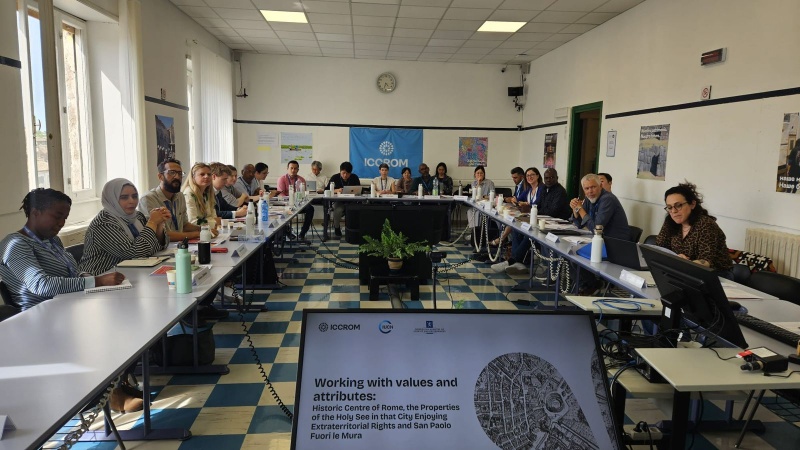Participa con éxito el IRPMZ en el curso “TRAINING OF TRAINERS WORKSHOP ON IMPACT ASSESSMENT IN A WORLD HERITAGE CONTEXT”, en Roma, Italia - Instituto Regional del Patrimonio Mundial Zacatecas Centro Categoría 2