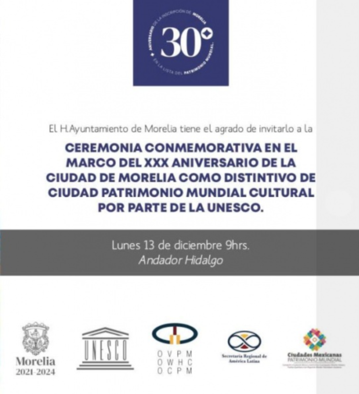 30th Anniversary of its inscription on the UNESCO World Heritage List