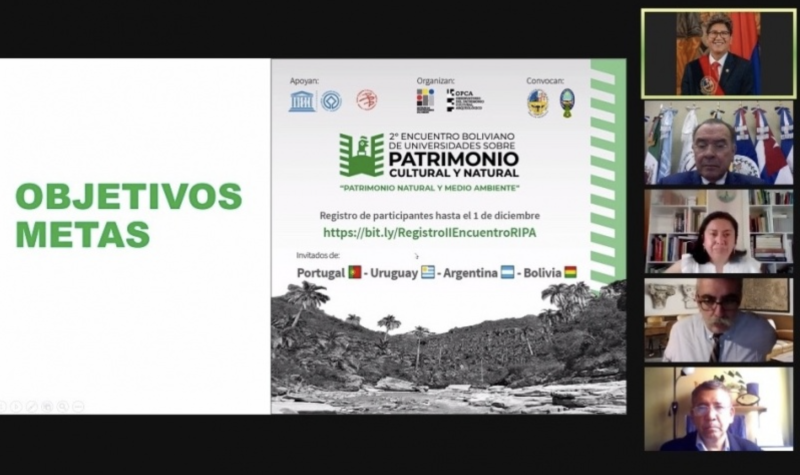 2nd Bolivian Meeting of Universities on Cultural and Natural Heritage