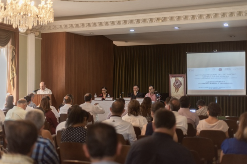 Public Hearing: World Heritage and Development. San Luis Potosí